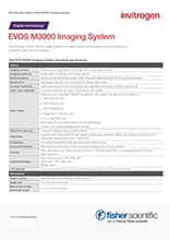 EVOS™ M3000 Specification Sheet